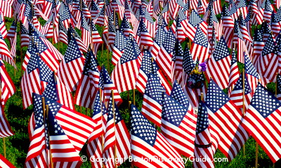Garden of Flags in Boston Garden of Flags in Boston