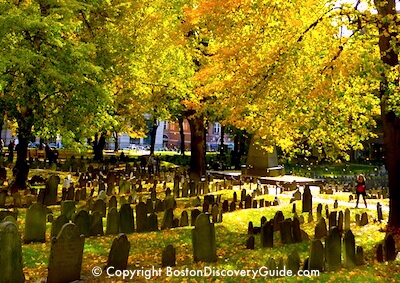 Halloween - Boston graveyard Halloween - Boston graveyard