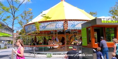 Carousel on Rose Kennedy Greenway Carousel on Rose Kennedy Greenway