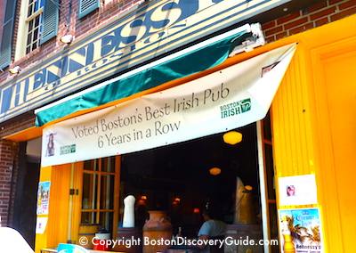 Hennessey's Irish Pub in Boston near Faneuil Marketplace Hennessey's Irish Pub in Boston near Faneuil Marketplace