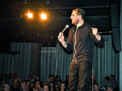 Boston comedy clubs include Nick's Comedy Stop in the Theatre District