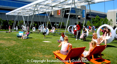 Eventos del Día del Trabajo de Boston - Lawn on D