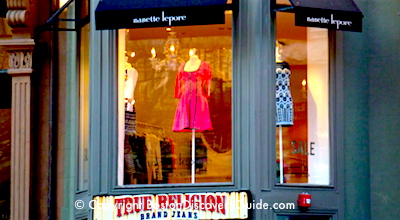 Boston winter break week - shopping on Newbury Street