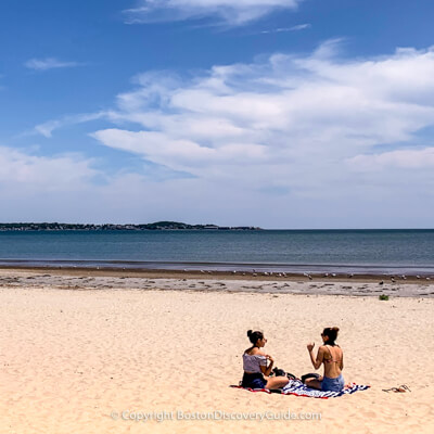 Revere Beach near Boston