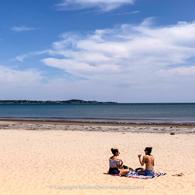 Revere Beach near Boston