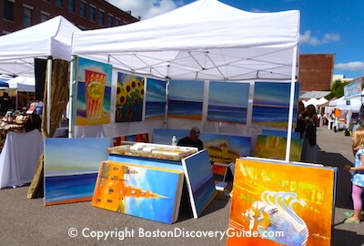 Art at SoWa in Boston's South End