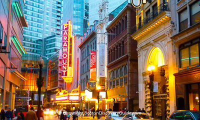 Boston nightlife and entertainment - Shows and performances Boston nightlife and entertainment - Shows and performances