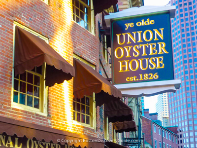 Union Oyster House - Boston's oldest restaurant