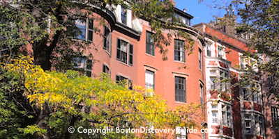 Walking Tour, Beacon Hill, Architecture