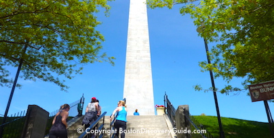 Bunker Hill Monument in Charlestown