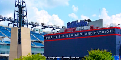 Getting to Gillette Stadium from Boston  