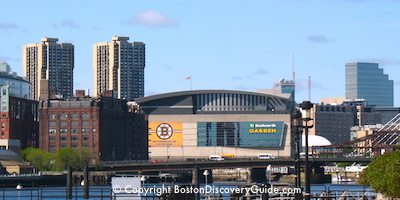 TD Garden in Boston's West End