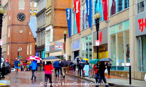 Rainy Day Activities in Boston