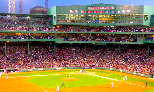 Fenway Park, home to Boston Red Sox