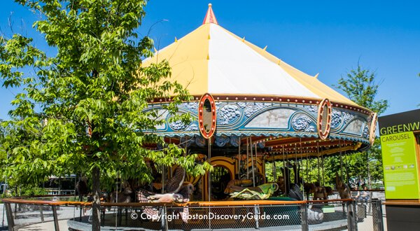 Carousel on Boston's Greenway