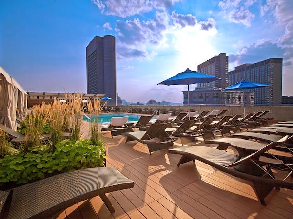 Colonnade Hotel near Museum of Fine Arts in Boston