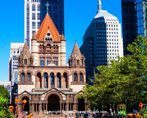 Trinity Church in Boston's Copley Square