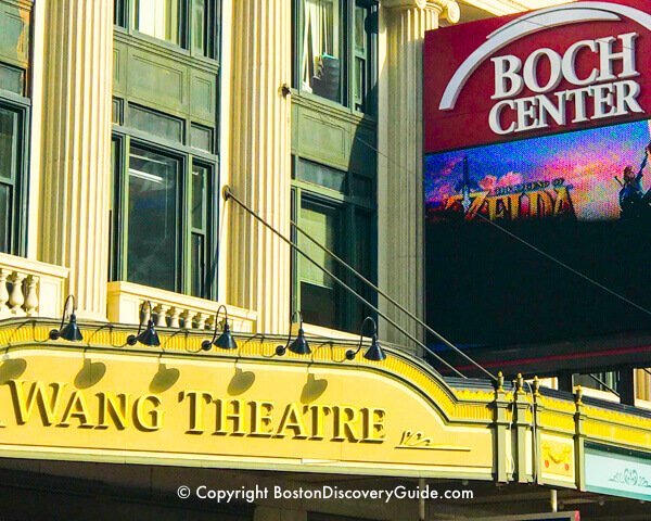 Wang Theatre in Boston