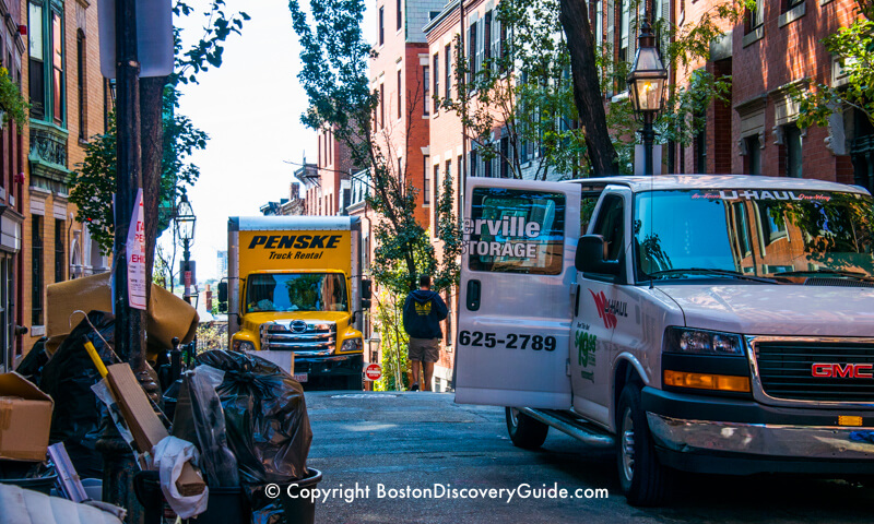 Allstonin joulu Bostonin Beacon Hillin naapurustossa