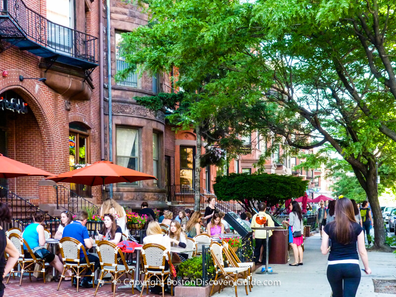 Boston's Back Bay neighborhood