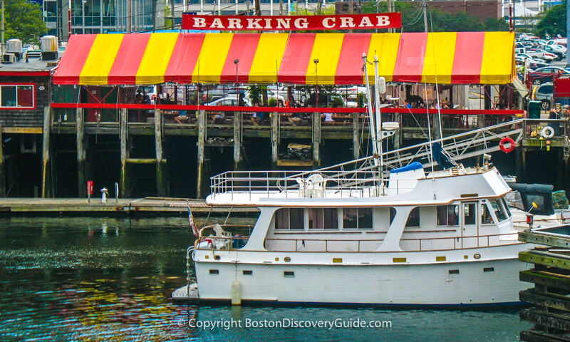 Barking Crab on Boston's Fort Point Channel