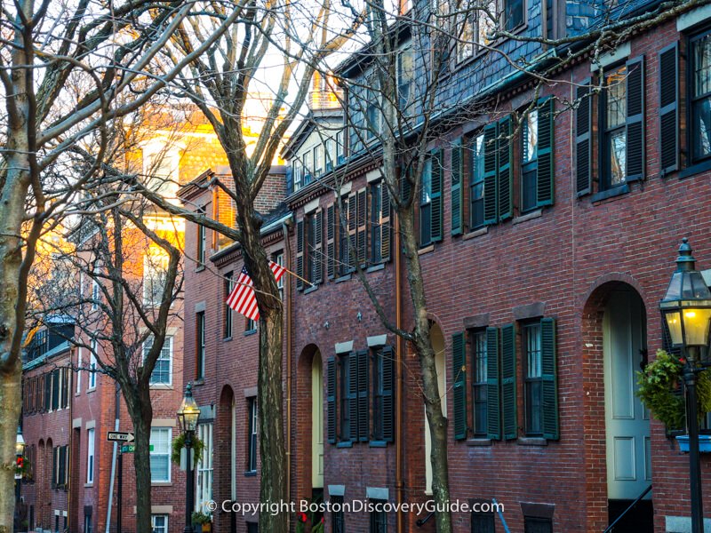 Bay Village homes on Fayette Street