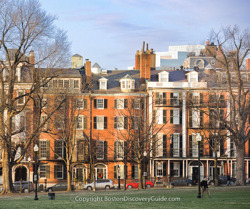 Prescott House (on the right) on Beacon Street