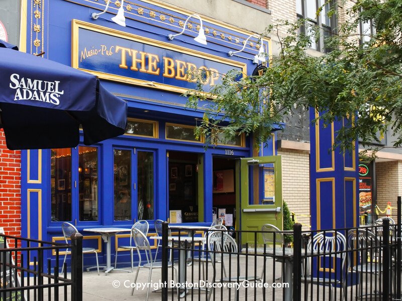 The Bebop on Boylston Street in Boston's Fenway neighborhood The Bebop on Boylston Street in Boston's Fenway neighborhood