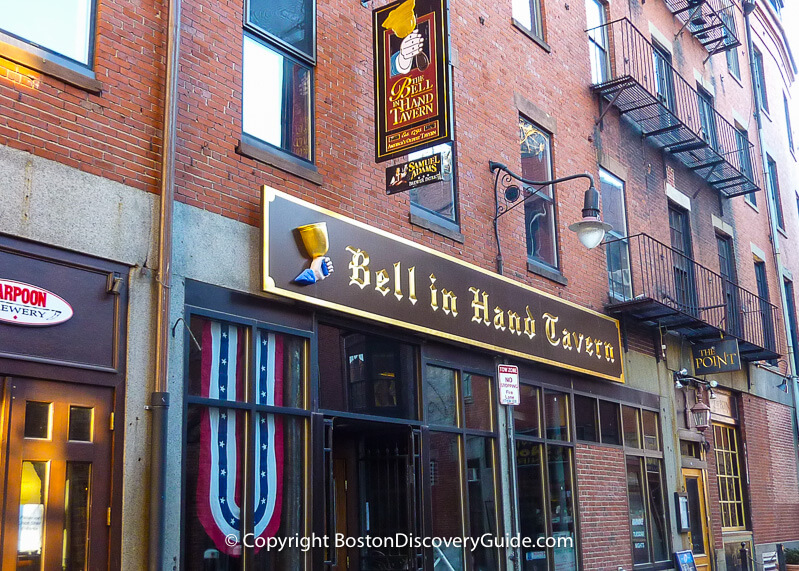 Bell in Hand Tavern in Boston, MA