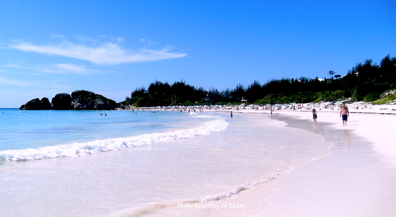 Cruises from Boston - Pink sand and turquoise water at Horseshoe Bay Beach, Bermuda Cruises from Boston - Pink sand and turquoise water at Horseshoe Bay Beach, Bermuda
