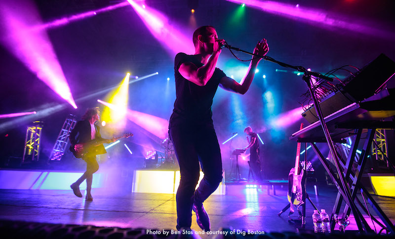 M83 in concert at Rockland Trust Bank Pavilion M83 in concert at Rockland Trust Bank Pavilion