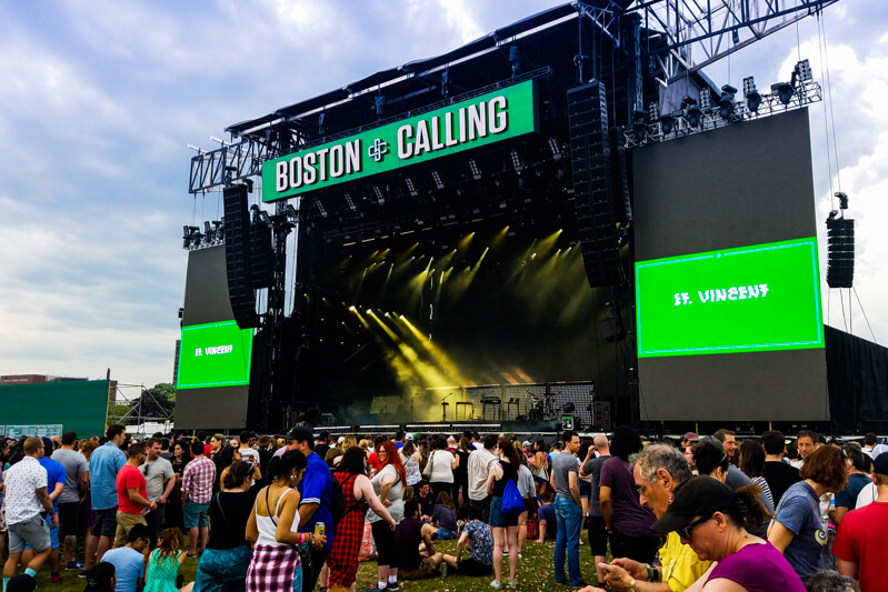 Boston Calling Music Festival performance Boston Calling Music Festival performance