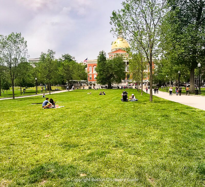 Visitor Information Center on Boston Common