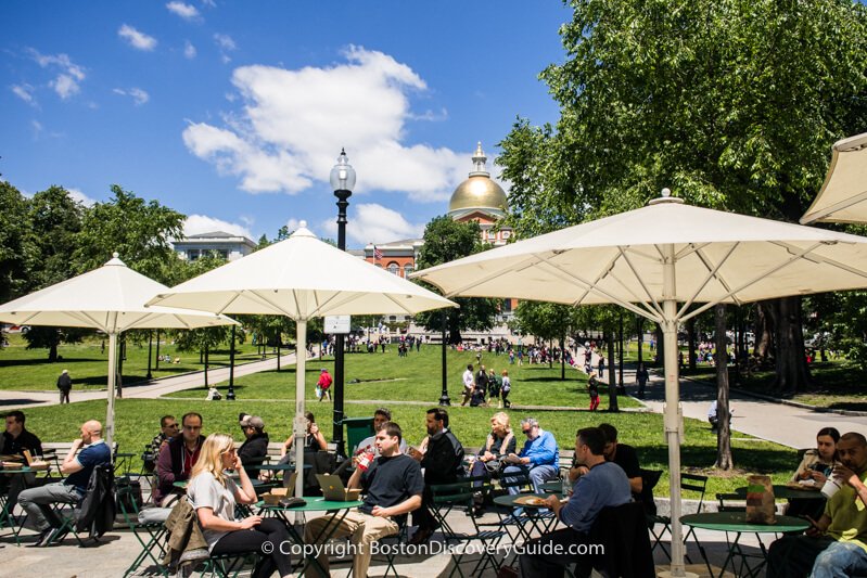 Boston Common - just a few steps from XV Beacon Hotel