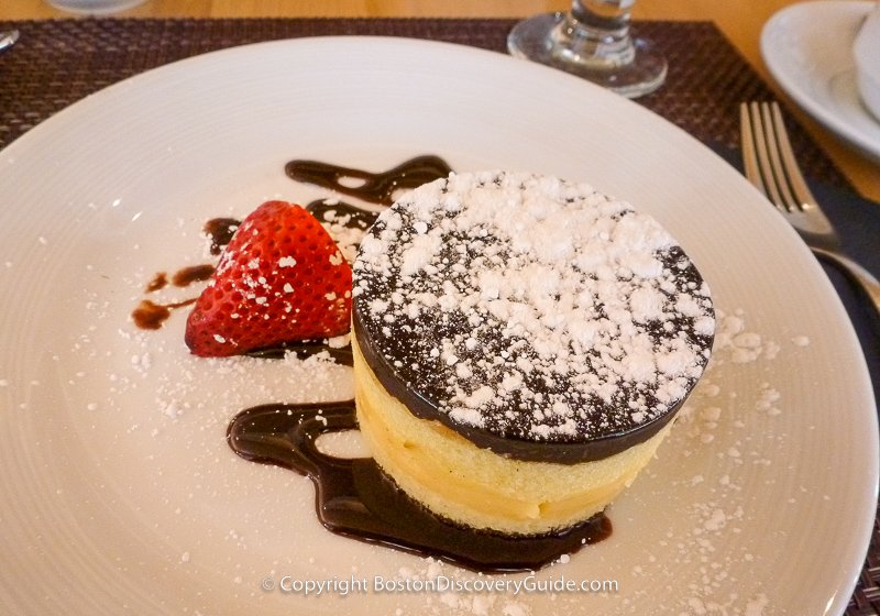 Boston cream pie - Restaurant week dessert 