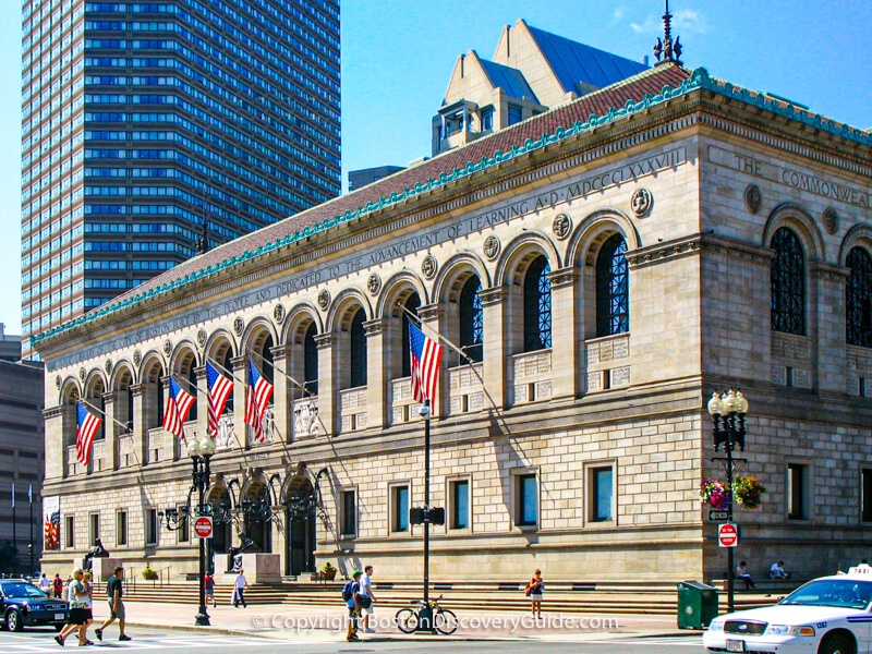 Boston Public Library Boston Public Library