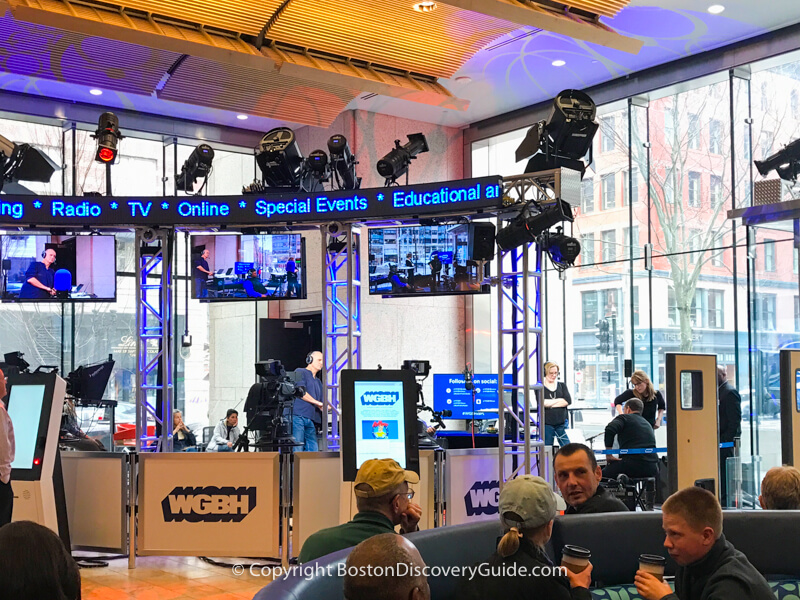 Broadcast Studio at Boston Public Library  