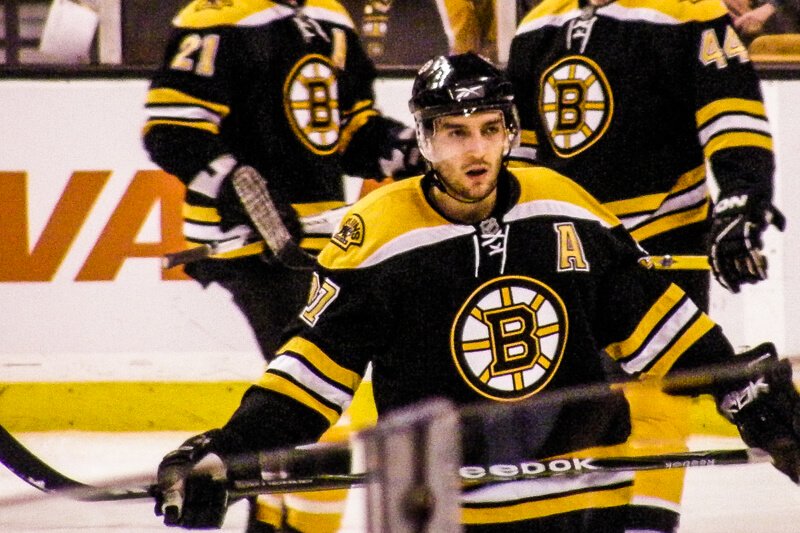 Bruins playing at TD Garden 