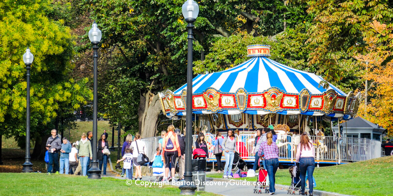 Boston Common carousel Boston Common carousel