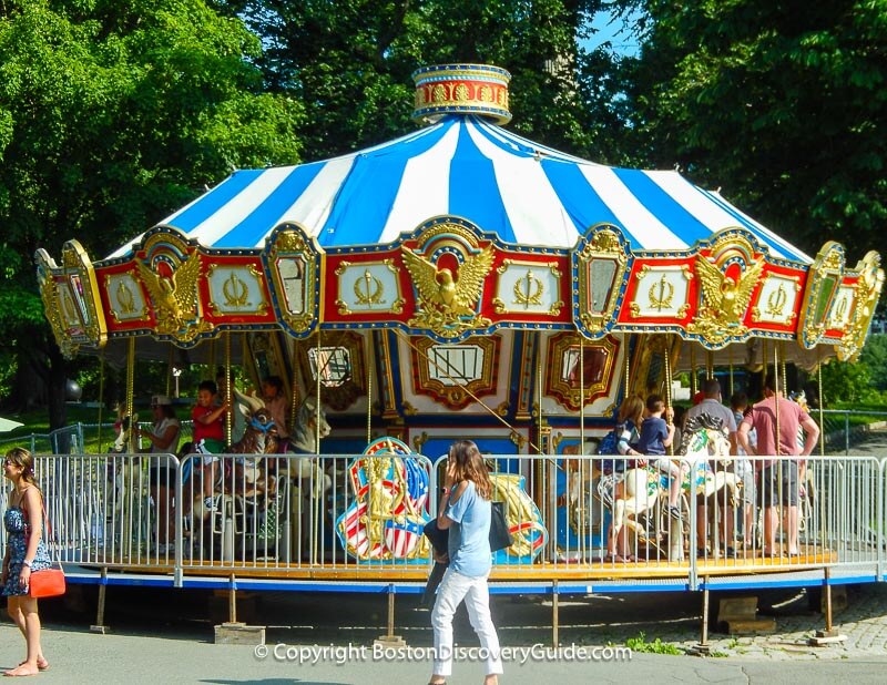 Boston Common carousel