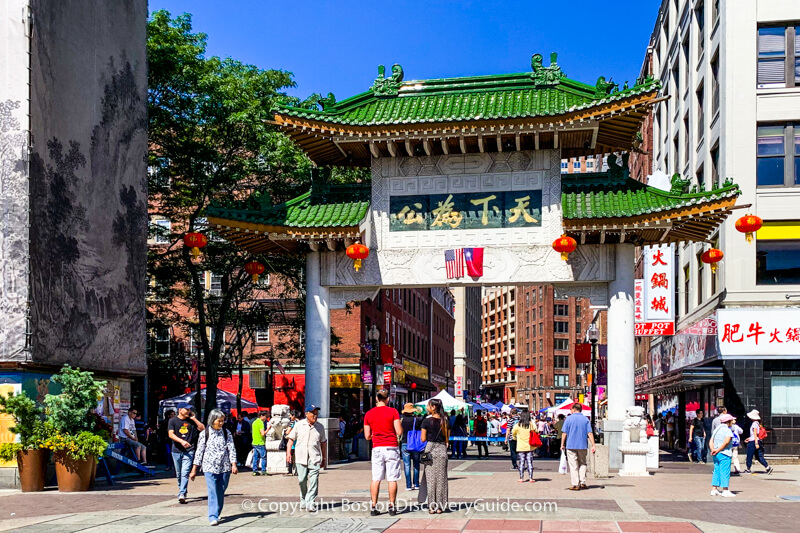 Chinatown Gate -  Boston MA