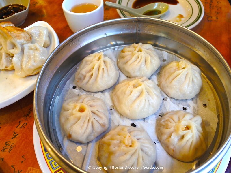 Gourmet Dumpling House in Boston's Chinatown neighborhood