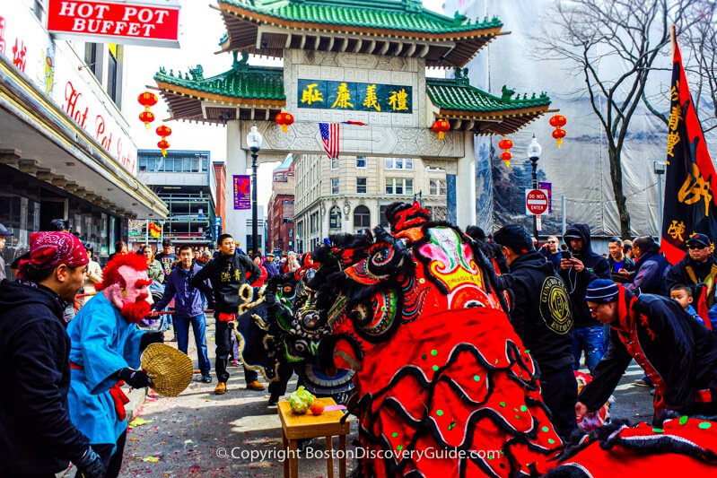 Chinese New Year parade in Boston
