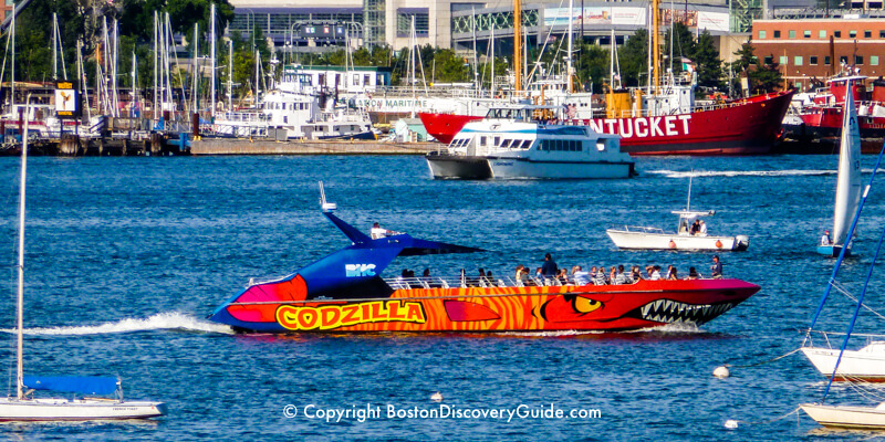 Codzilla in Boston Harbor Codzilla in Boston Harbor
