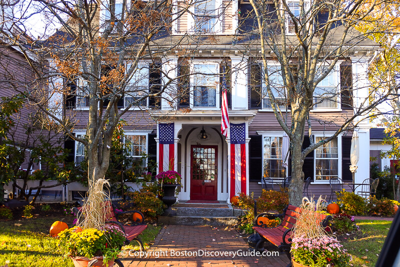 New England fall foliage