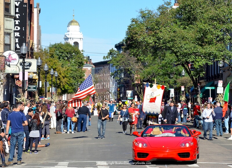 Boston Columbus Day Parade Location and Time Boston Discovery Guide