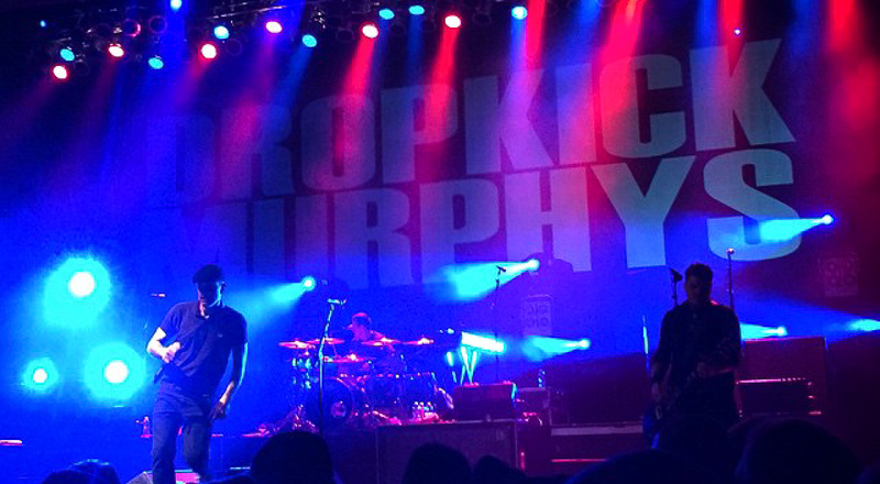 Dropkick Murphys at House of Blues Boston on St Patrick's Day Dropkick Murphys at House of Blues Boston on St Patrick's Day