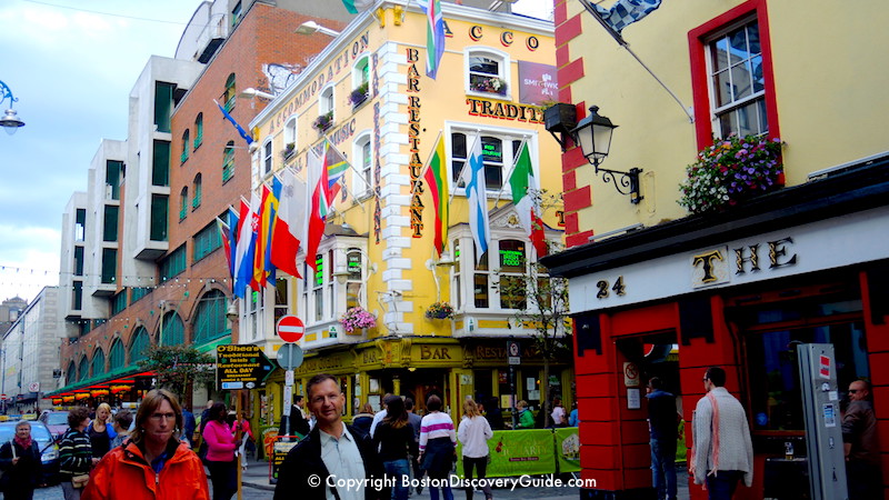 Dublin, Ireland - A popular Port of Call on cruises from Boston to Europe Dublin, Ireland - A popular Port of Call on cruises from Boston to Europe
