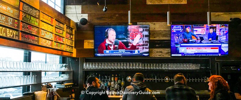 Boston Beer Works - microbrewery and sports bar near Fenway Park in Boston