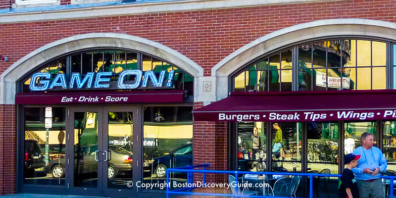 Game On! - sports bar near Fenway Park in Boston Game On! - sports bar near Fenway Park in Boston